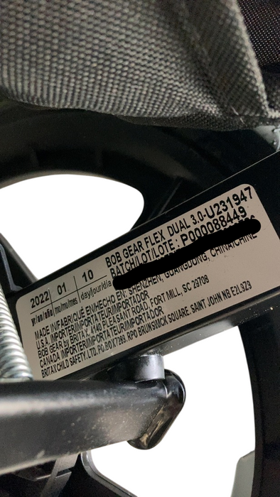 Shop BOB Revolution Flex 3.0 Duallie Stroller, 2022, Graphite Black at Goodbuygears