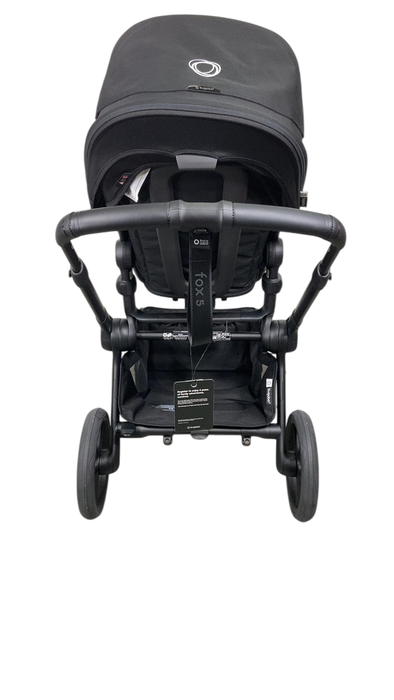 Shop Bugaboo Fox 5 Renew Bassinet and Seat Stroller, 2025, Black Frame, Heritage Black at Goodbuygears