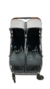 Shop UPPAbaby Minu Duo Stroller, 2024, Greyson(Charcoal Mélange/Carbon Frame/Saddle Leather) at Goodbuygears