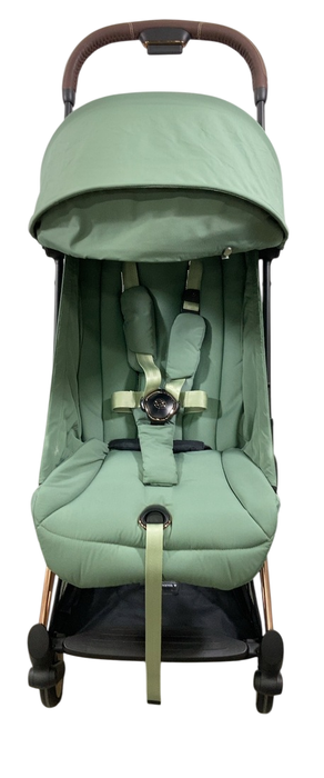 Shop Cybex Coya Stroller, 2023, Chrome, Leaf Green at Goodbuygears