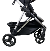 Shop Mockingbird Single 2.0 Stroller, 2025, Black, Silver With Penny Leather, Windowpane at Goodbuygears