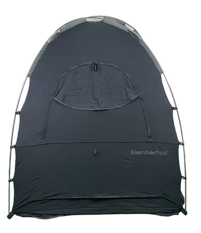 Shop SlumberPod 3.0 Sleep Canopy, Black with Gray Accents at Goodbuygears