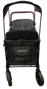 Shop Wonderfold W4 Luxe Quad Stroller Wagon, 2023, Volcanic Black at Goodbuygears
