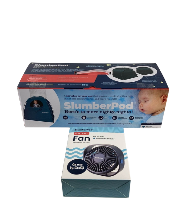 Shop SlumberPod 3.0 Sleep Canopy with Fan, Teal at Goodbuygears