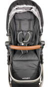 Shop Mockingbird Single to Double 2.0 Stroller, 2024, Black, Silver With Penny Leather, Watercolor Drops at Goodbuygears