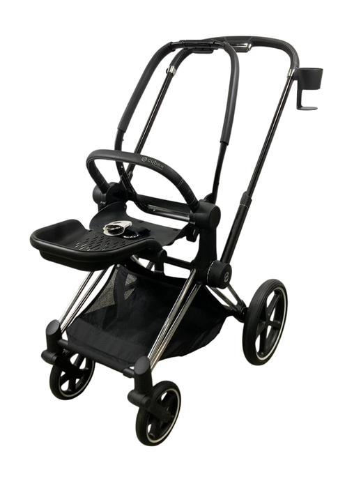 Shop Cybex PRIAM Stroller Frame And Seat, Chrome/Black, 2024 at Goodbuygears