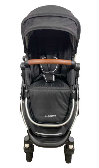 Shop Mockingbird Single 2.0 Stroller, Black, Watercolor Drops, Silver With Penny Leather, 2024 at Goodbuygears