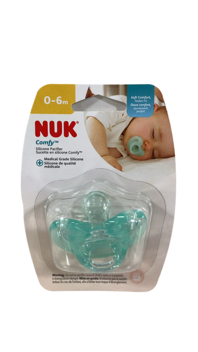 Shop NUK Comfy Pacifier, Blue, 0-6 Months, 1 pack at Goodbuygears