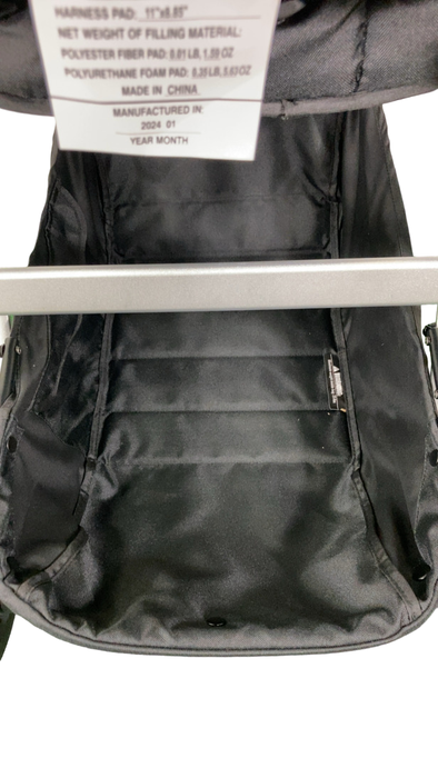 Shop Mockingbird Single to Double 2.0 Stroller, 2024, Black, Silver With Penny Leather, Windowpane at Goodbuygears