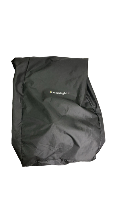 Shop Mockingbird Single to Double 2.0 Stroller, 2024, Black, Silver With Black Leather, Windowpane at Goodbuygears