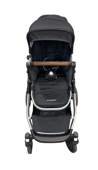 Shop Mockingbird Single to Double 2.0 Stroller, Black, Watercolor Drops, Silver With Penny Leather, 2025 at Goodbuygears