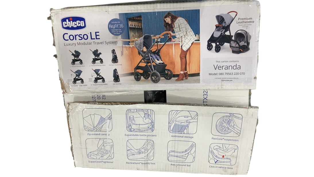 Shop Chicco Corso LE Modular Travel System, Veranda, 2025 at Goodbuygears