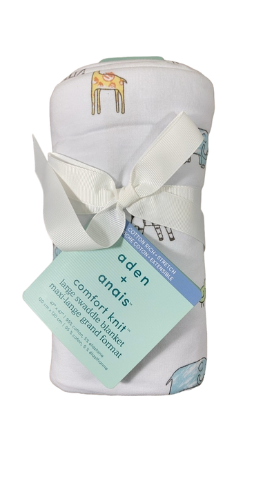 Shop Aden + Anais Comfort Knit Swaddle Blanket, Jungle Jammin at Goodbuygears