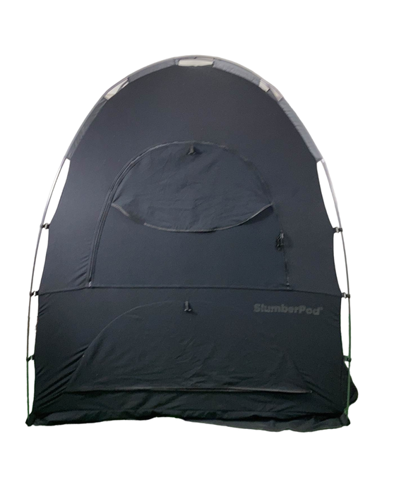 Shop SlumberPod 3.0 Sleep Canopy, Black with Gray Accents at Goodbuygears