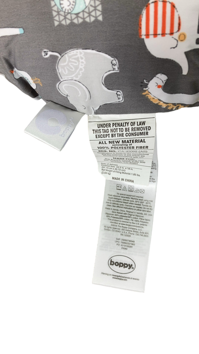 Shop Boppy Nursing and Infant Support Pillow, Sketch Slate Gray at Goodbuygears