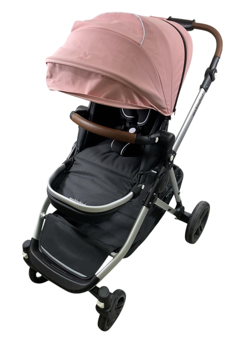 Shop Mockingbird Single to Double 2.0 Stroller, Bloom, Watercolor Drops, Silver With Penny Leather, 2025 at Goodbuygears
