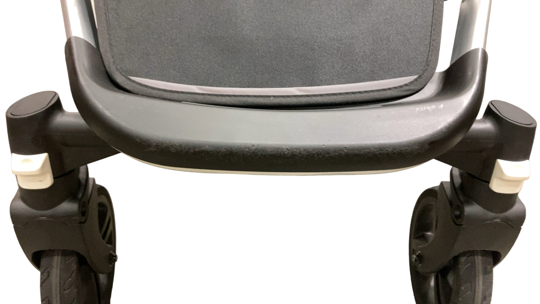 Shop Mockingbird Single 2.0 Stroller, 2024, Silver with Black Leather, Watercolor Drops, Bloom at Goodbuygears