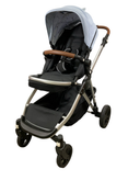 Shop Mockingbird Single to Double 2.0 Stroller, 2024, Silver With Penny Leather, Sky, Watercolor Drops at Goodbuygears