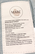 Shop Mabē The Monarch Carrier, Dream Wash Denim at Goodbuygears