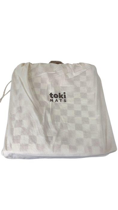 Shop Toki Kids Vegan Leather Mat Standard, Checker Toffee at Goodbuygears