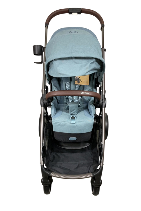 Shop Cybex Gazelle S Modular Stroller, 2024, Sky Blue, Taupe Frame at Goodbuygears