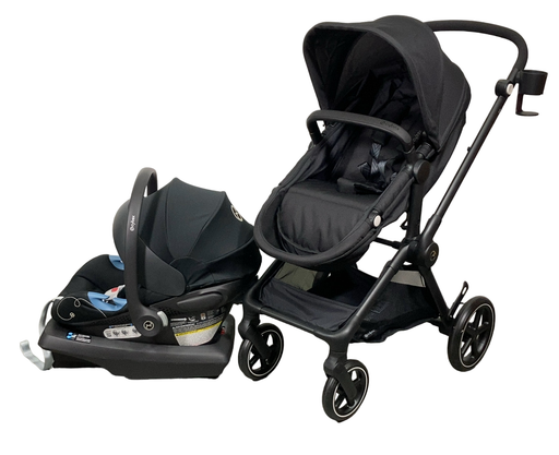 Shop Cybex EOS Travel System, 2024, Black, Moon Black at Goodbuygears