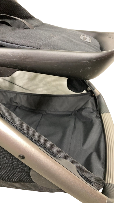 Shop Cybex Gazelle S Modular Stroller, 2023, Moon Black, Taupe Frame at Goodbuygears
