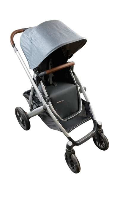 Shop UPPAbaby VISTA V2 Stroller, 2021, Gregory (Blue Melange) at Goodbuygears