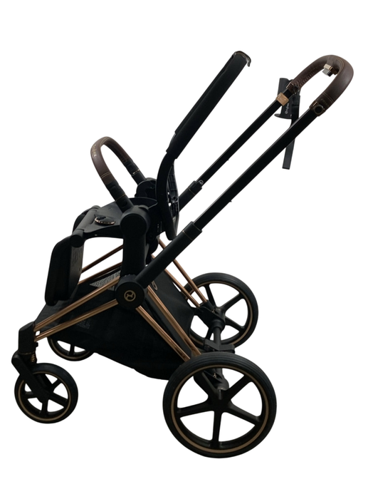 Shop Cybex PRIAM Stroller Frame And Seat, 2022, Rose Gold at Goodbuygears