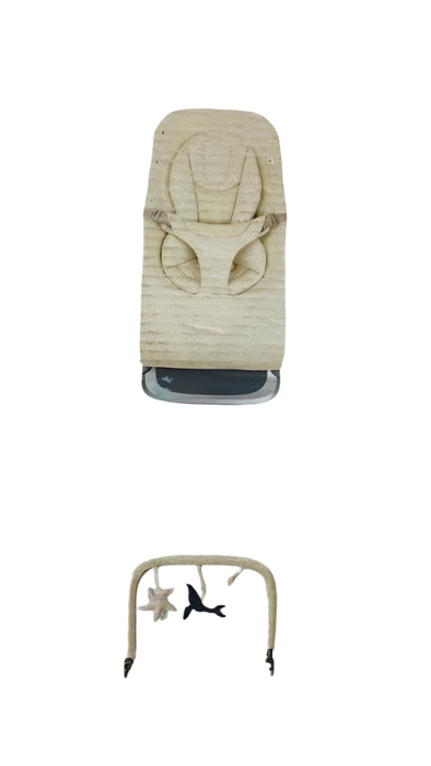 Shop Ergobaby Evolve Bouncer & Toy Bar Bundle, Cream at Goodbuygears