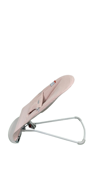 Shop BabyBjorn Bouncer Bliss, Light Gray Frame, Light Pink Woven Melange at Goodbuygears