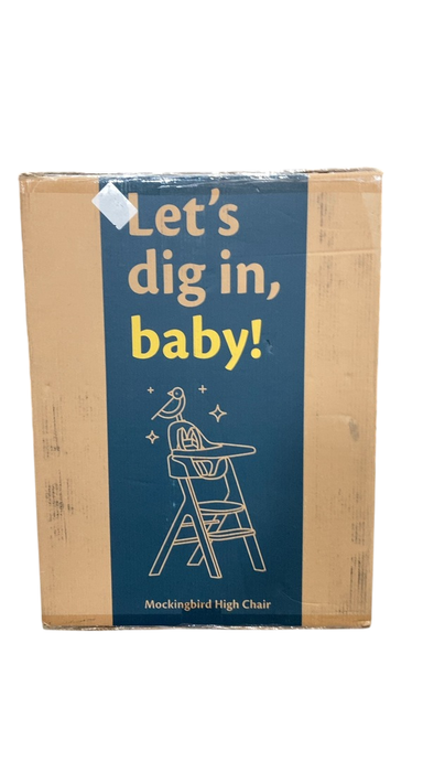 Shop Mockingbird High Chair, 2.0, Charcoal Black, Espresso Beech at Goodbuygears