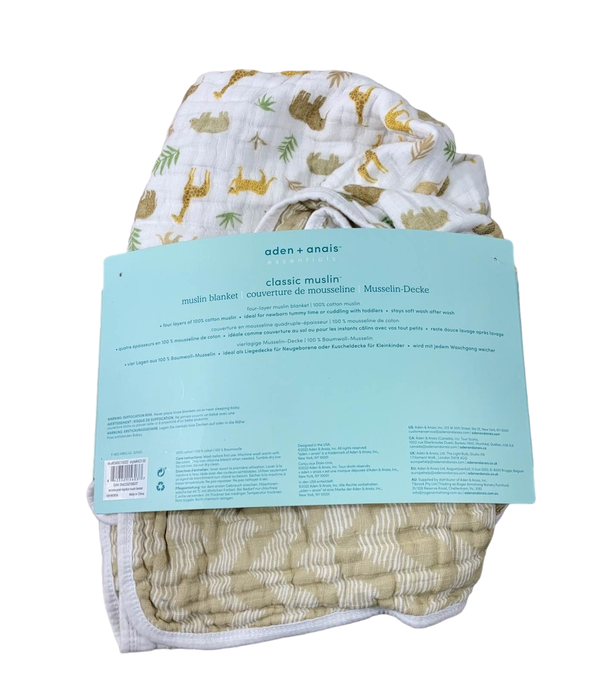 Shop Aden + Anais Essentials Classic Muslin Blanket, Tanzania at Goodbuygears