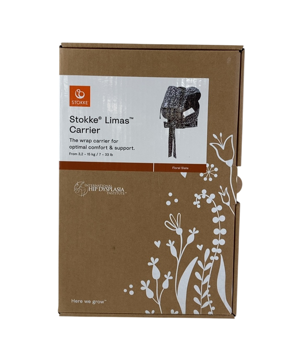 Shop Stokke Limas Carrier, Floral Slate at Goodbuygears