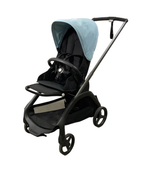 Shop Bugaboo Dragonfly Bassinet and Seat Stroller, Midnight Black, Skyline Blue, Graphite, 2023 at Goodbuygears