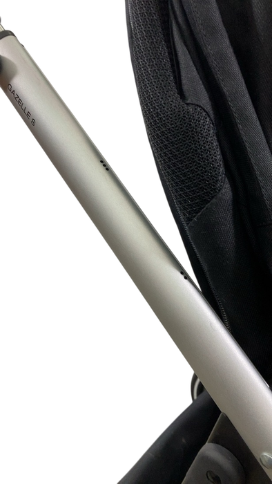 Shop Cybex Gazelle S Modular Stroller, 2023, Moon Black, Silver Frame at Goodbuygears