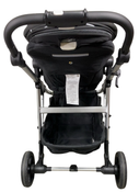 Shop Mockingbird Single to Double 2.0 Stroller, 2024, Black, Silver With Black Leather, Watercolor Drops at Goodbuygears