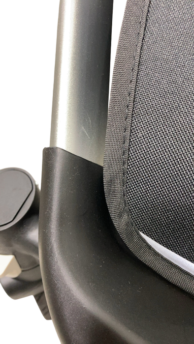 Shop Mockingbird Single to Double 2.0 Stroller, 2024, Black, Silver With Black Leather, Windowpane at Goodbuygears