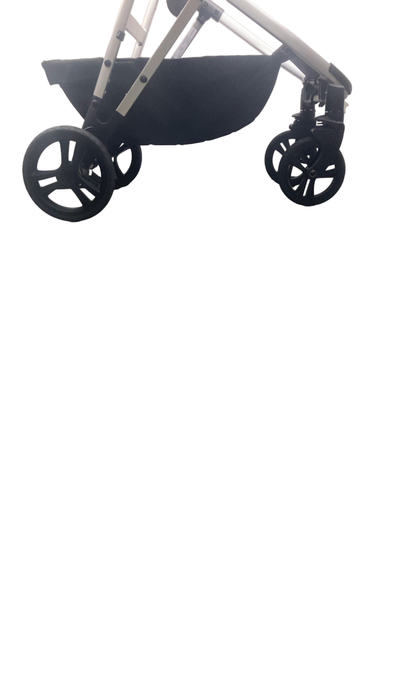 Shop Mockingbird Single to Double 2.0 Stroller, 2024, Black, Silver With Black Leather, Watercolor Drops at Goodbuygears