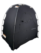 Shop SlumberPod 3.0 Sleep Canopy with Fan, Black with Gray Accents at Goodbuygears