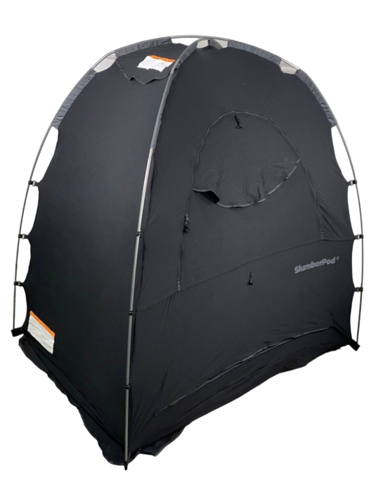 Shop SlumberPod 3.0 Sleep Canopy with Fan, Black with Gray Accents at Goodbuygears