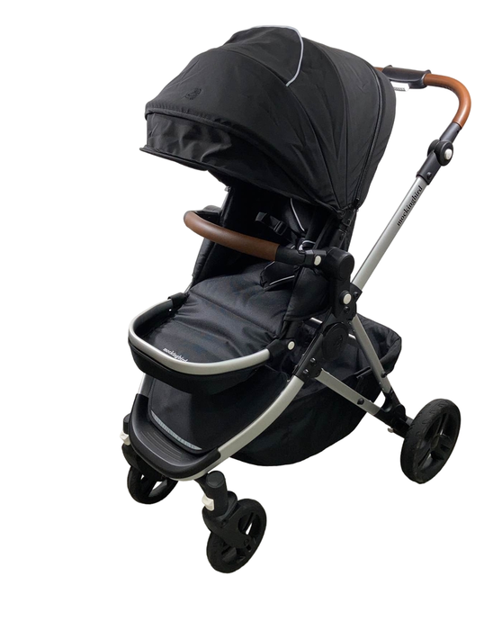 Shop Mockingbird Single 2.0 Stroller, 2025, Black, Silver With Penny Leather, Windowpane at Goodbuygears