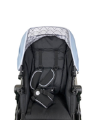 Shop Mockingbird Single to Double 2.0 Stroller, 2024, Silver with Black Leather, Windowpane, Sky at Goodbuygears