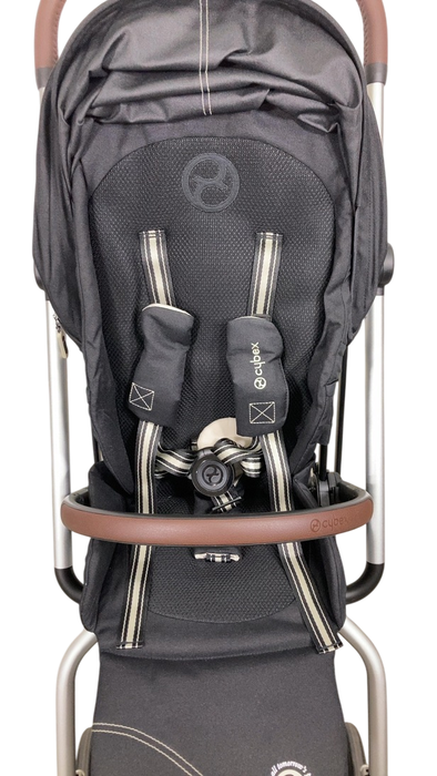Shop Cybex Eezy S Twist+2 Stroller, 2022, Moon Black at Goodbuygears