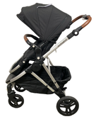 Shop Mockingbird Single 2.0 Stroller, 2024, Black, Silver With Penny Leather, Watercolor Drops at Goodbuygears