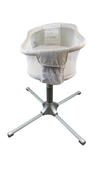 Shop Halo BassiNest Swivel Sleeper Premiere Series, Silver Damask at Goodbuygears