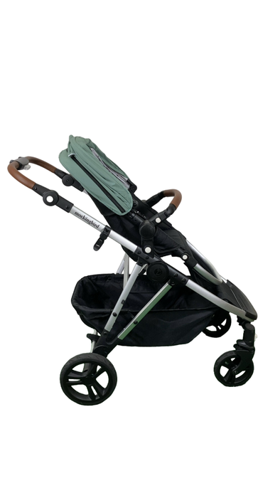 Shop Mockingbird Single to Double 2.0 Stroller, 2024, Sage, Silver With Penny Leather, Watercolor Drops at Goodbuygears