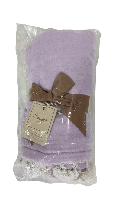 Shop Crane Baby 6 Layer Muslin Blanket, Lilac Purple at Goodbuygears