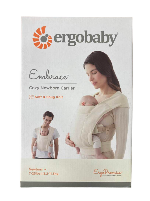 Shop Ergobaby Embrace Baby Carrier, Cream, Knit at Goodbuygears