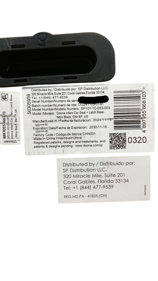 Shop Doona Infant Car Seat & Stroller Combo, 2024, Nitro Black at Goodbuygears